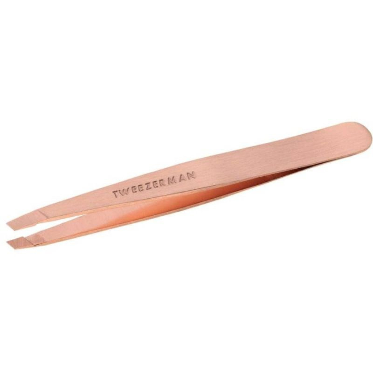 Пінцет для брів Brow slant tweezer Rose gold