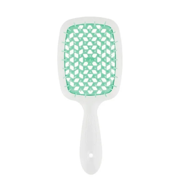 Щітка для волосся Superbrush the original White + light green