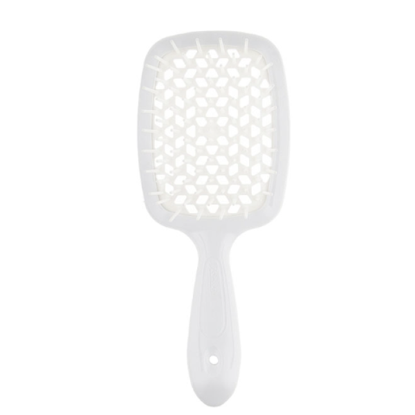 Щітка для волосся у міні форматі Superbrush the original small White + white