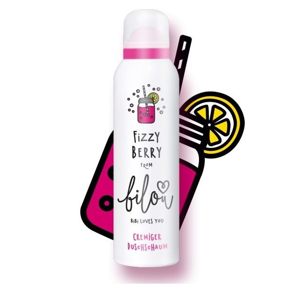 Пінка для душу з ароматом ігристого лимонного лимонаду Shower foam Fizzy berry