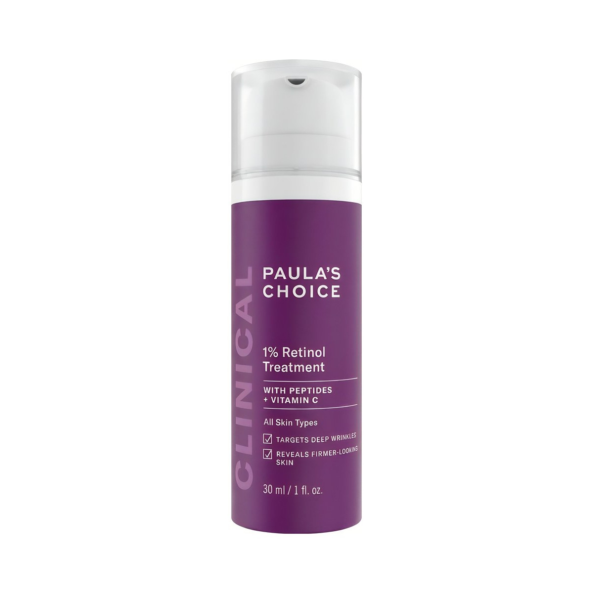 Кремова сироватка з ретинолом 1% Clinical - 1% retinol treatment