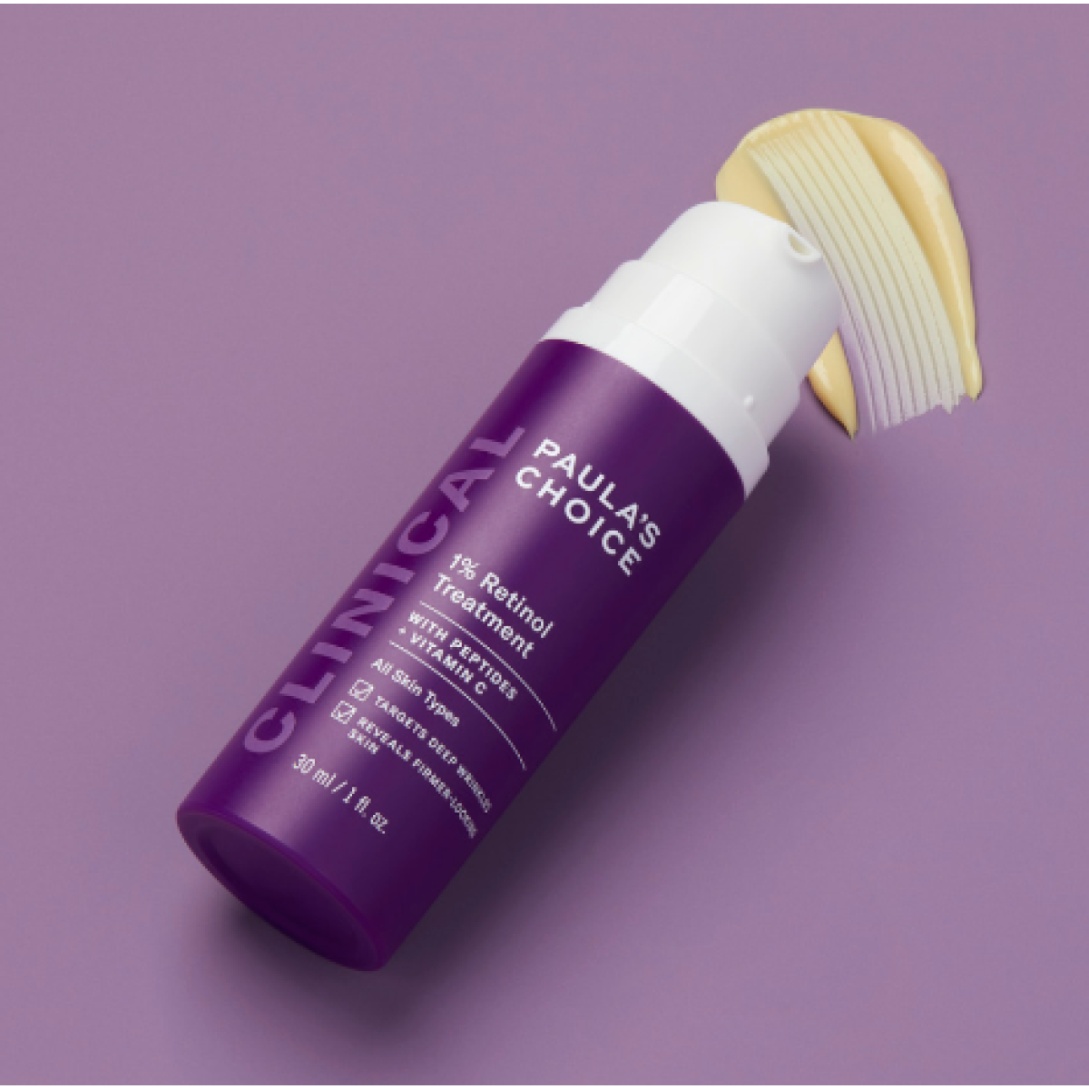 Кремова сироватка з ретинолом 1% Clinical - 1% retinol treatment