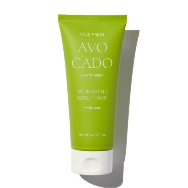 Живильна маска з маслом авокадо Cold press Avocado nourishing scalp pack