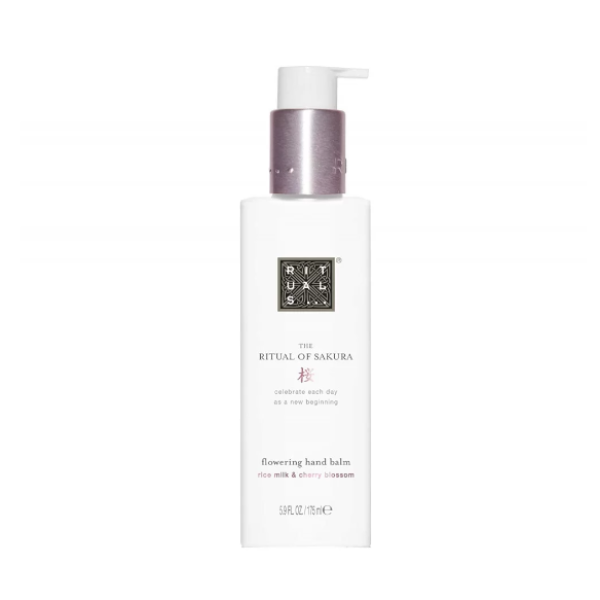 Відновлюючий бальзам для рук з дозатором Hand balm Sakura