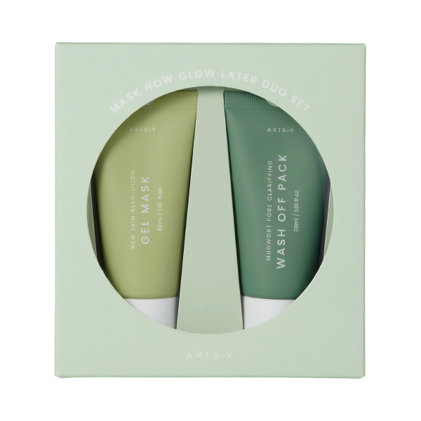 Набір масок для обличчя Mask now glow later duo set