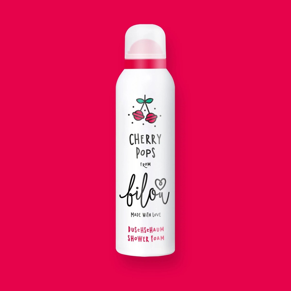 Пінка для душу з солодким вишневим ароматом Shower foam Cherry pops