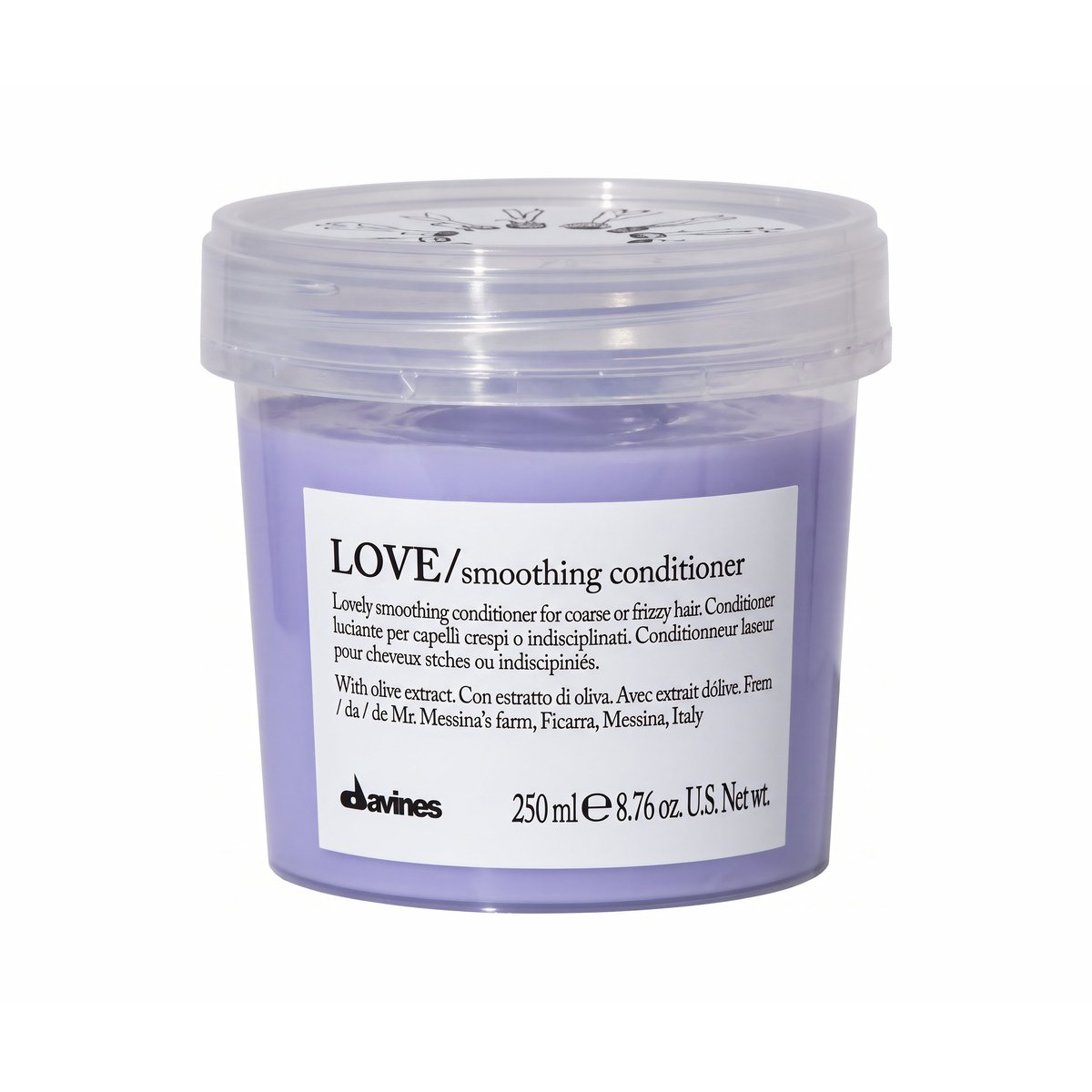 Кондиціонер для вирівнювання завитків Love smoothing conditioner