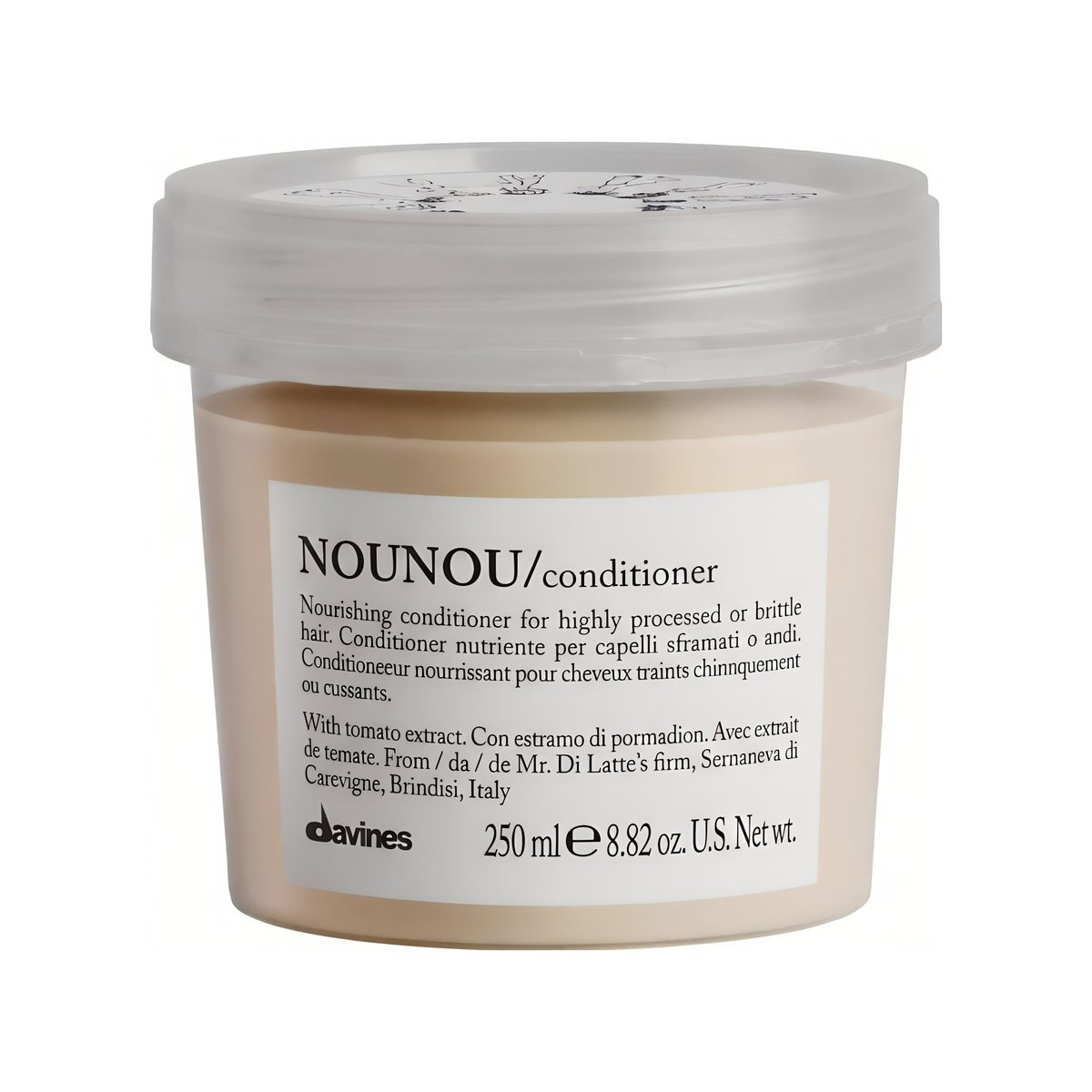 Живильний кондиціонер для пошкодженого волосся Nou nou conditioner