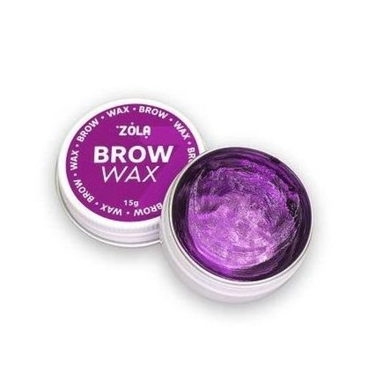 Віск для вкладання та фіксації брів у міні форматі Eyebrow wax travel size