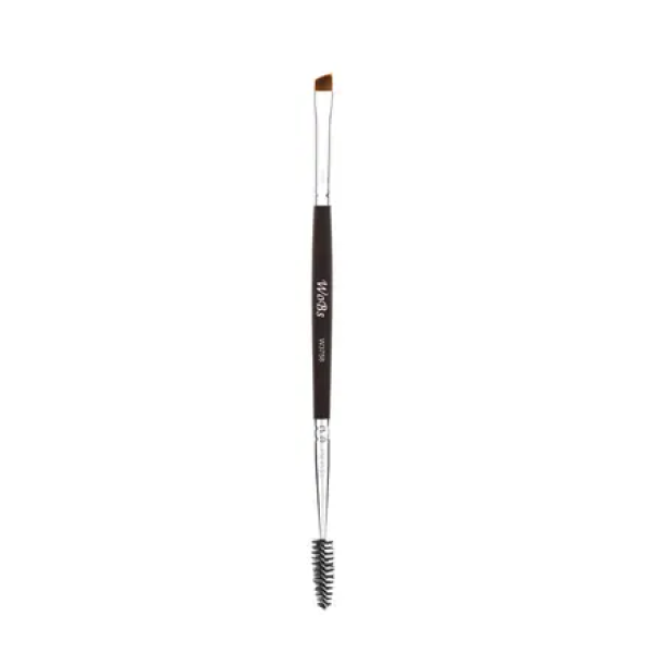 Пензлик для брів з синтетичного волокна Eyebrow brush W3558