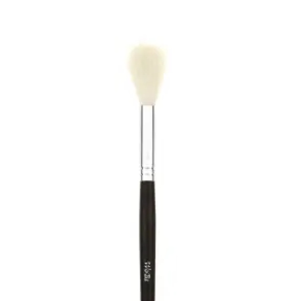 Віяловий пензель для рум’ян і хайлайтера з натурального волокна Highlither brush W3534