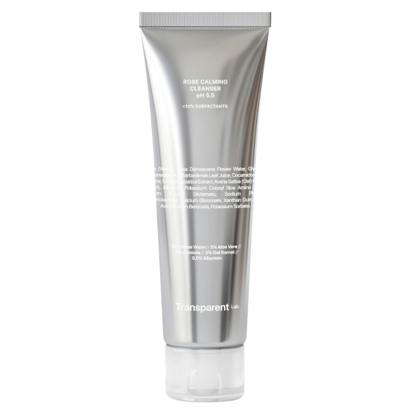 Ніжний гель для очищення обличчя Rose calming cleanser ph 5.5
