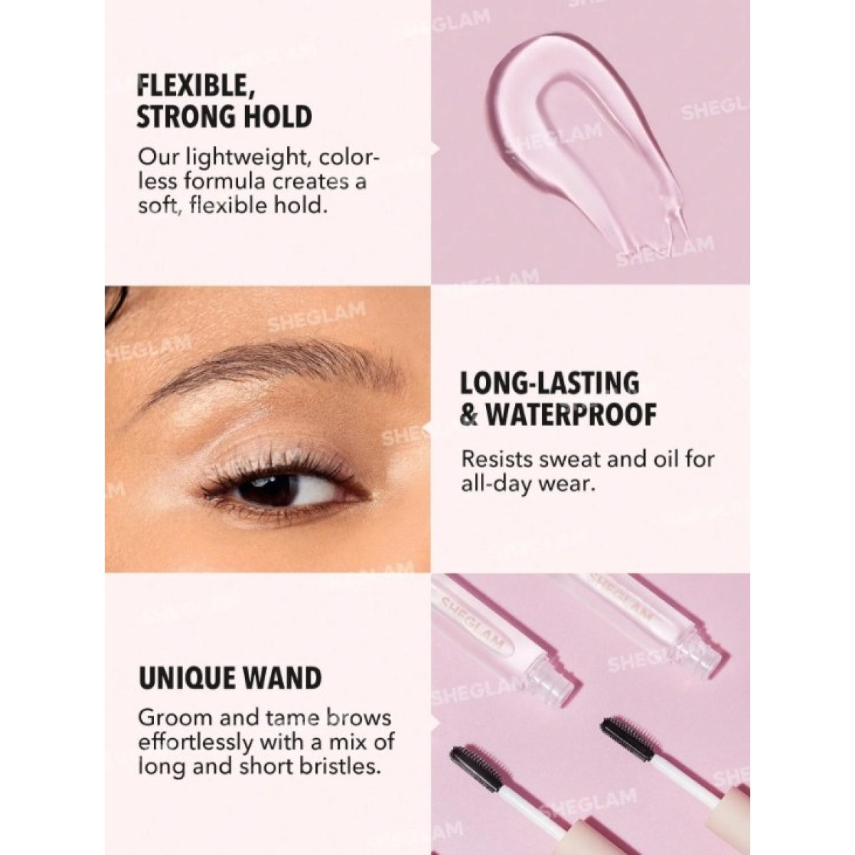 Гель для фіксації брів Set me up brow gel Clear