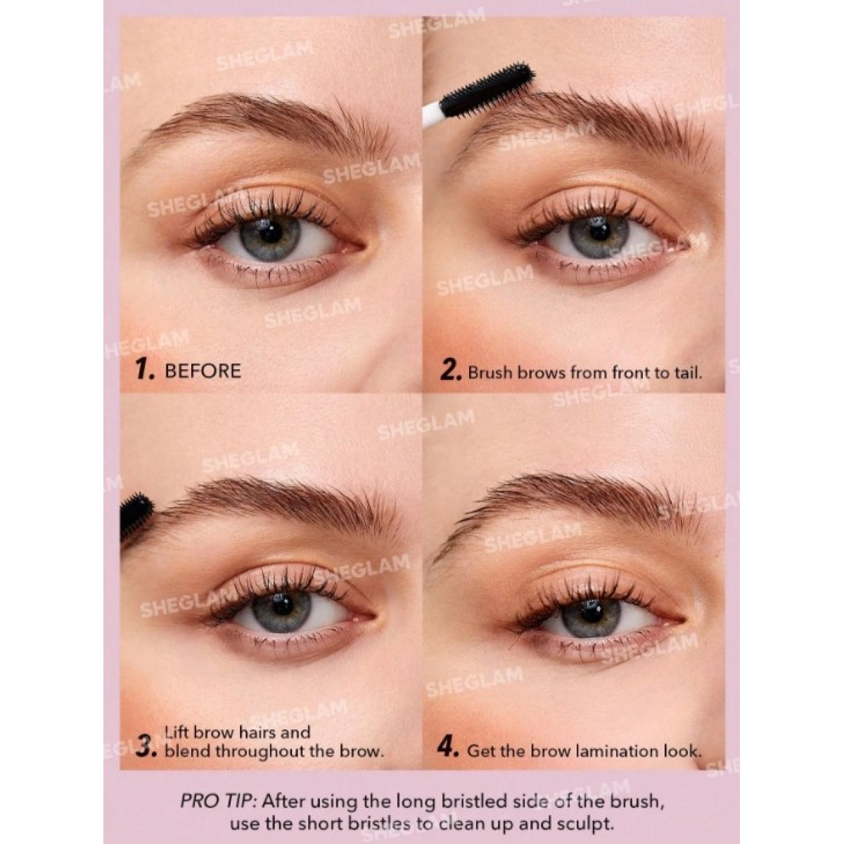 Гель для фіксації брів Set me up brow gel Clear