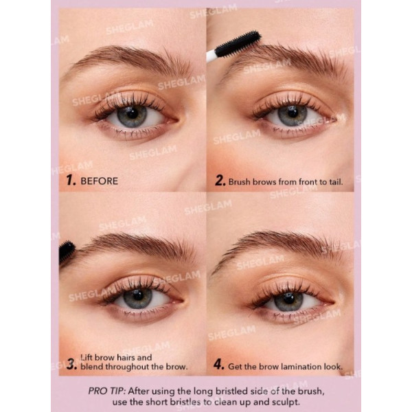 Гель для фіксації брів Set me up brow gel Clear