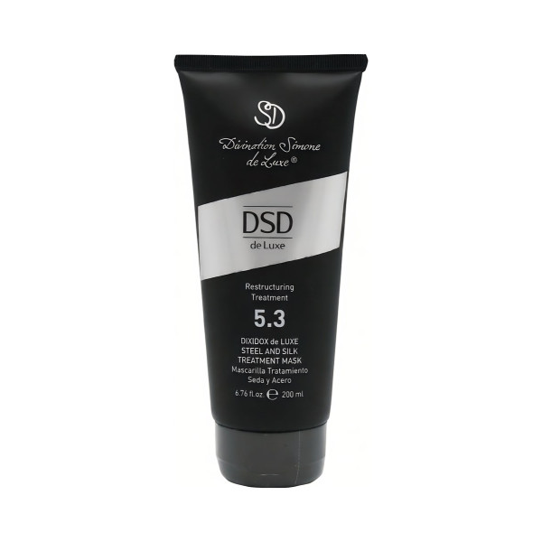 Відновлювальна маска сталь та шовк De luxe 5.3 dixidox steeland silk treatment mask
