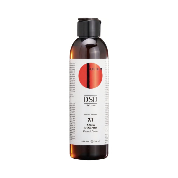Опіум шампунь проти випадіння волосся De luxe 7.1 opium shampoo
