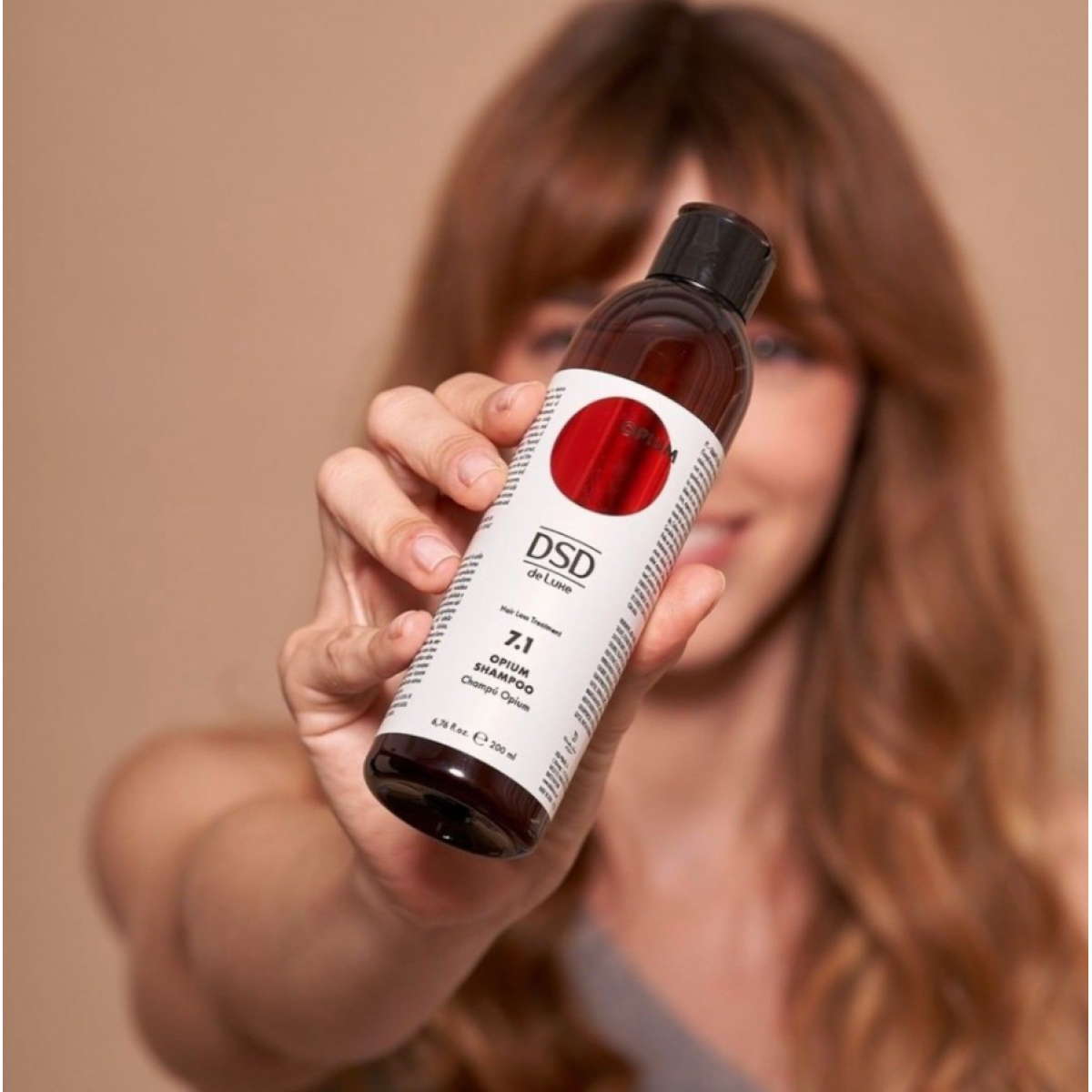 Опіум шампунь проти випадіння волосся De luxe 7.1 opium shampoo