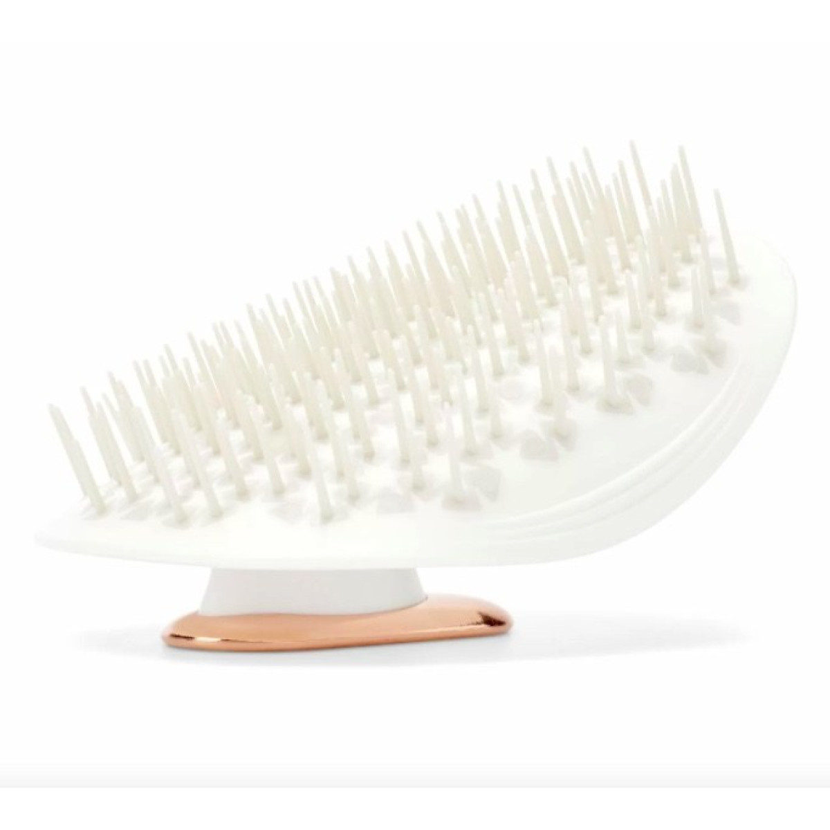 Масажна щітка для шкіри голови та волосся Brush White/rose gold