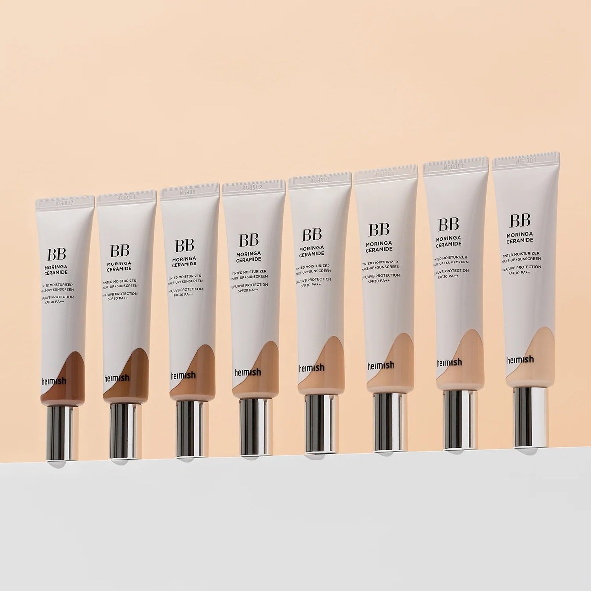 BB-крем для обличчя Moringa ceramide bb cream spf 30 pa+ 23n