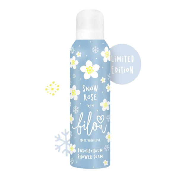 Пінка для душу з квітковим ароматом Shower foam Snow rose