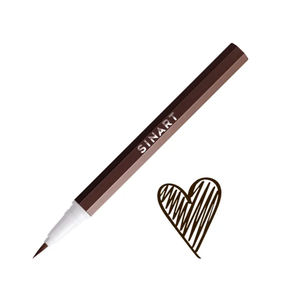 Водостійка підводка-фломастер для очей Fucking awesome waterproof eyeliner Brown 02