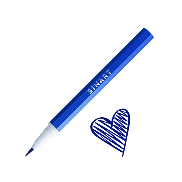 Водостійка підводка-фломастер для очей Fucking awesome waterproof eyeliner Blue 03
