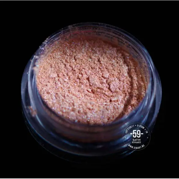 Розсипчасті тіні-пігмент для повік Eyeshadow Satin khaki 059