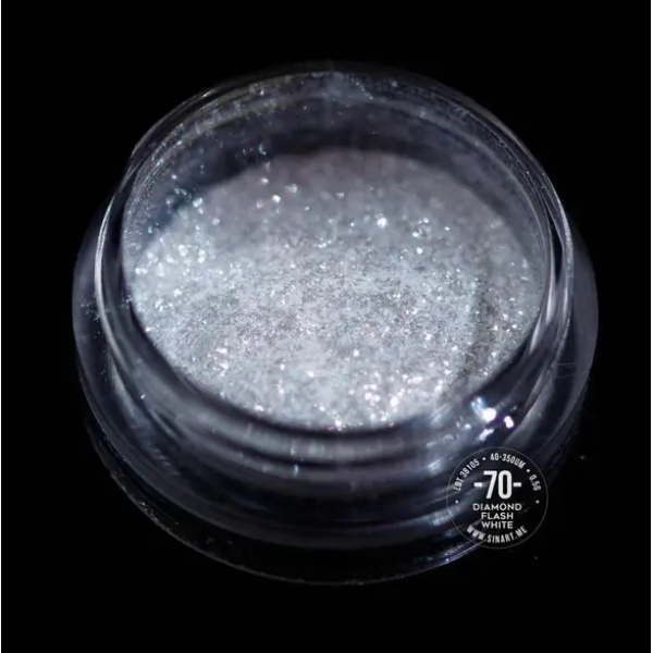 Розсипчасті тіні-пігмент для повік Eyeshadow Diamond flash white 070