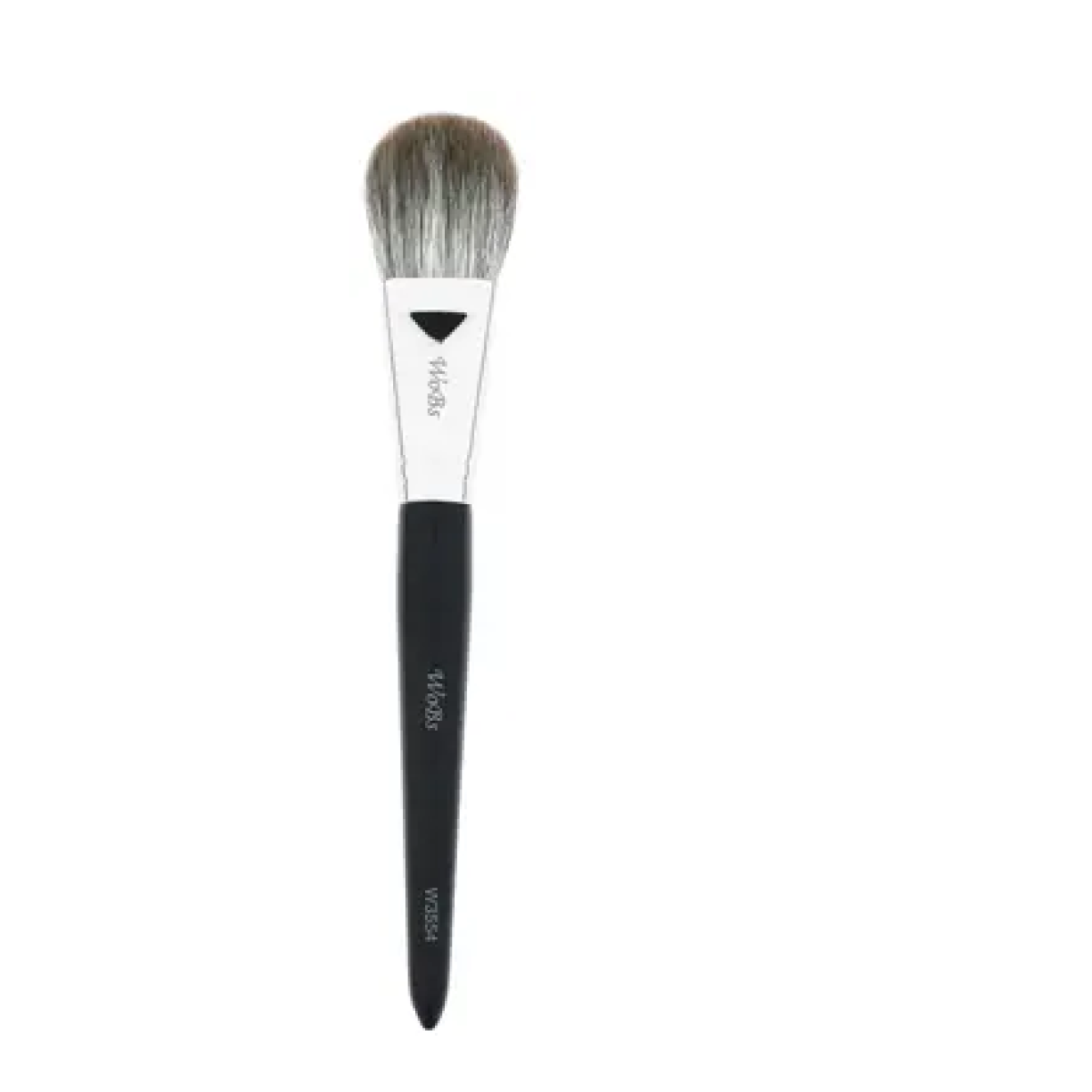 Пензлик для рум'ян, хайлайтеру та корекції з натурального волокна Face brush W3554