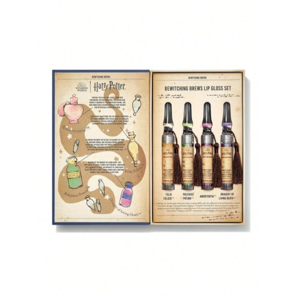 Набір для макіяжу губ Lip set harry potter potions classes lip gloss set