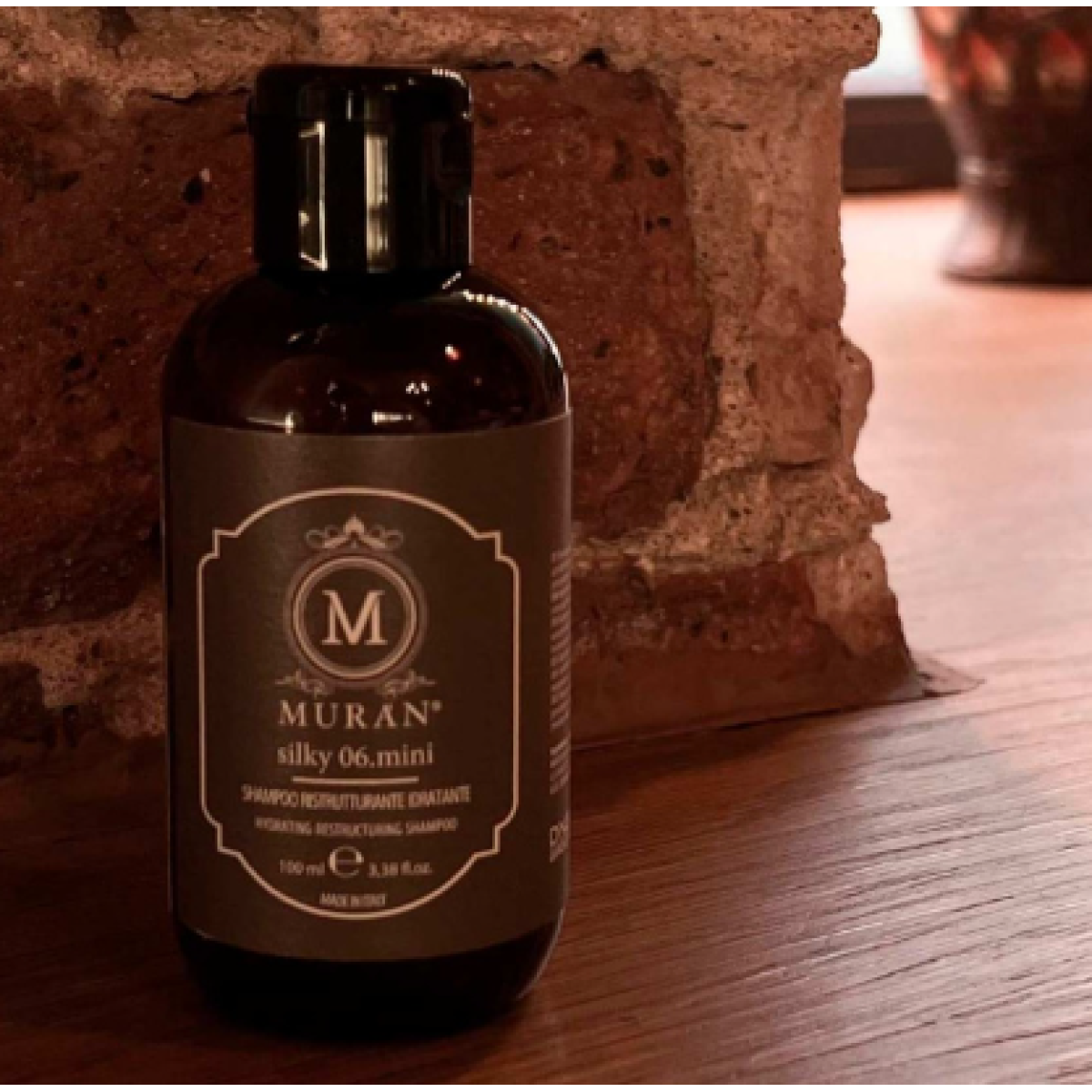 Шампунь зволожувальний реструктуруючий для волосся у міні форматі Silky 06 hydrating restructuring shampoo travel size