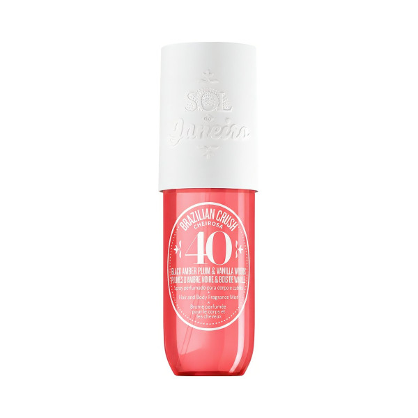 Парфумований міст для тіла та волосся у міні форматі Perfume body mist travel size Black amber plum and vanilla woods 40