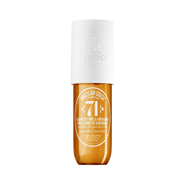 Парфумований міст для тіла та волосся Perfume body mist Caramelized vanilla and macadamia 71