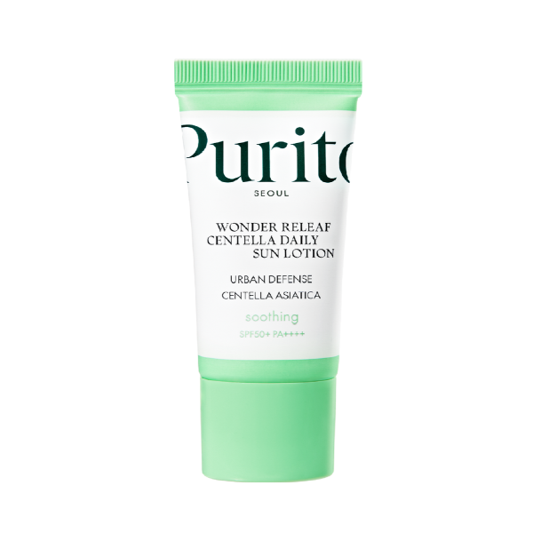 Сонцезахисний лосьйон з центеллою у міні форматі Wonder releaf centella daily sun lotion travel size