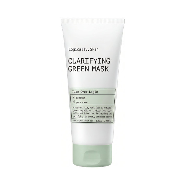 Очищувальна маска з глиною та спіруліною Clarifying green mask