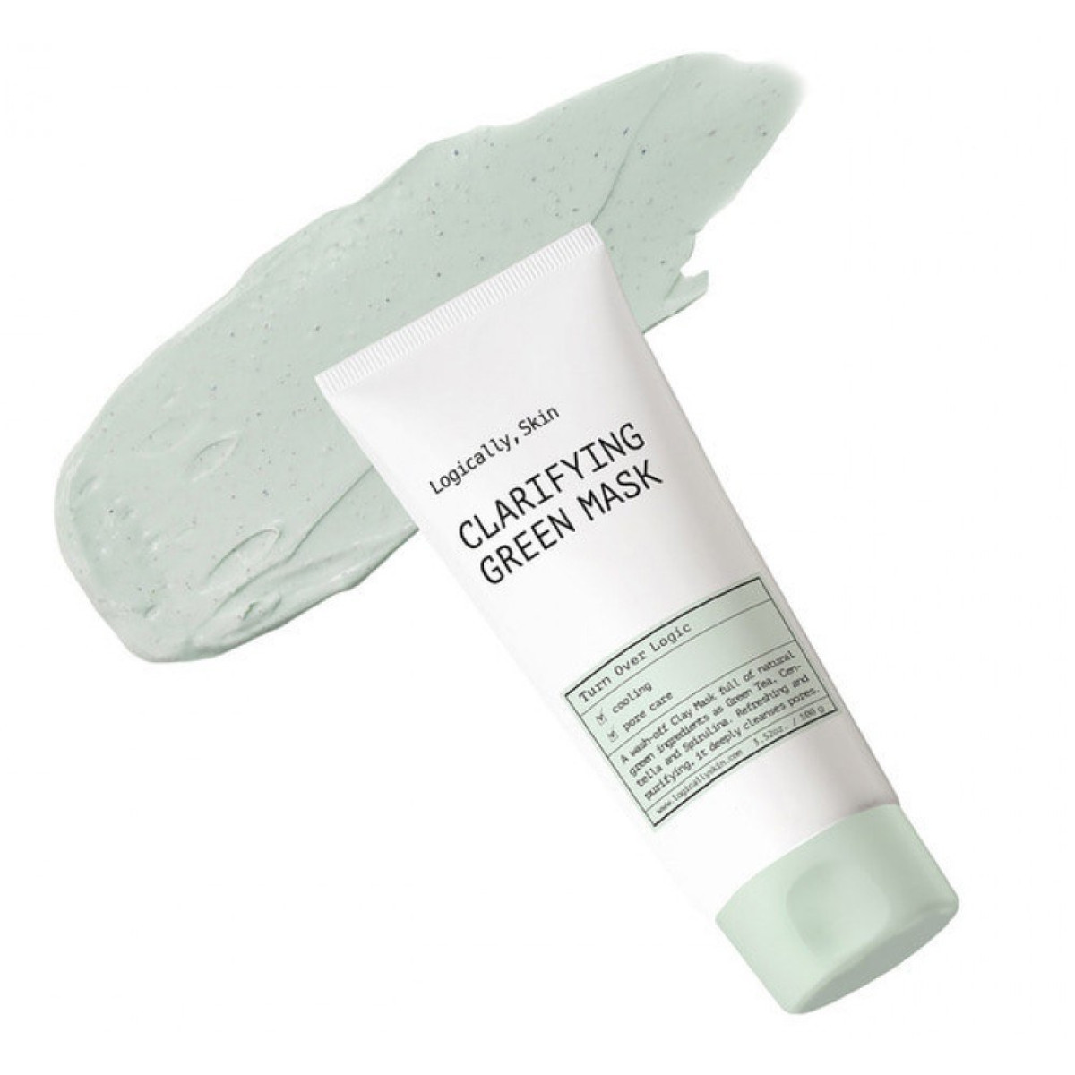 Очищувальна маска з глиною та спіруліною Clarifying green mask