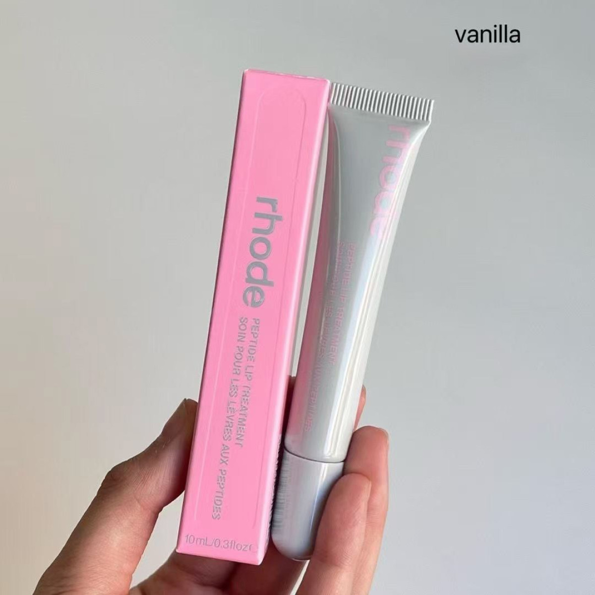 Пептидний бальзам для губ з ароматом ванілі Peptide lip treatment Rhode vanilla