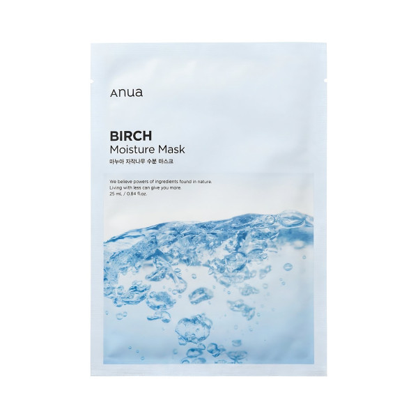 Зволожувальна маска для обличчя з березовим соком Sheet mask Birch moisture