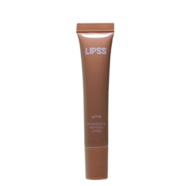 Блиск для губ з пептидами з ароматом латте Ceramides & peptides lipper Latte