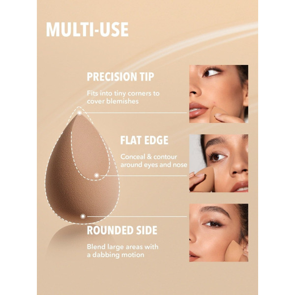 Спонж для макіяжу Ultimate universal beauty sponge Camel