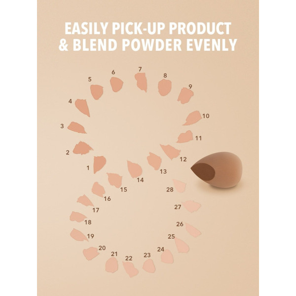Спонж для макіяжу Ultimate universal beauty sponge Camel