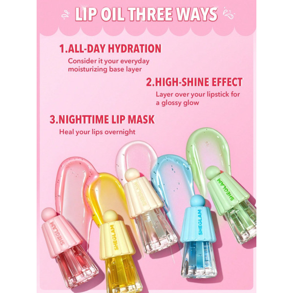 Зволожувальна олія для губ Jelly wow hydrating lip oil Blue berry