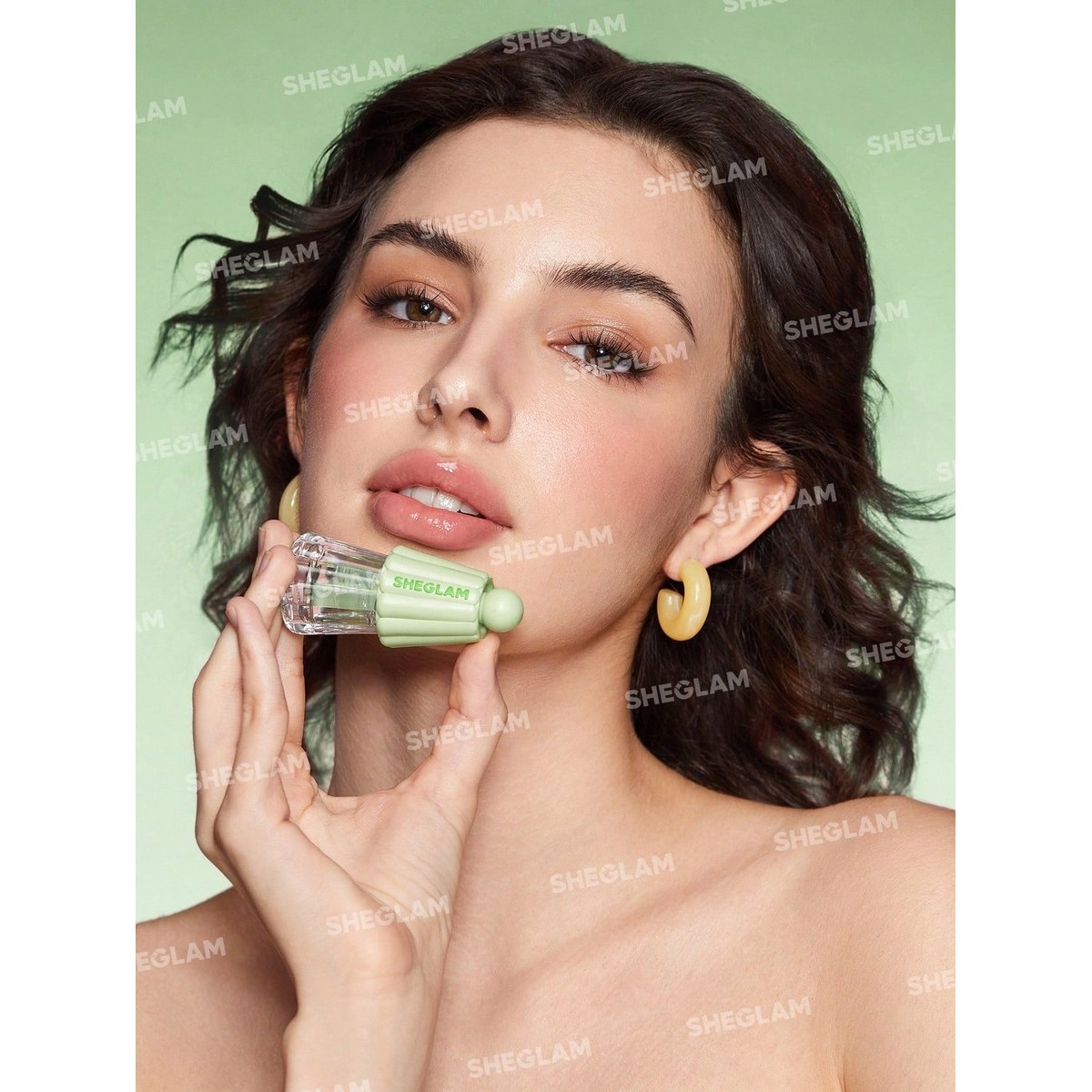 Зволожувальна олія для губ Jelly wow hydrating lip oil Apple envy