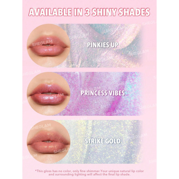 Зволожувальна олія для губ Jelly wow hydrating lip oil Strike gold