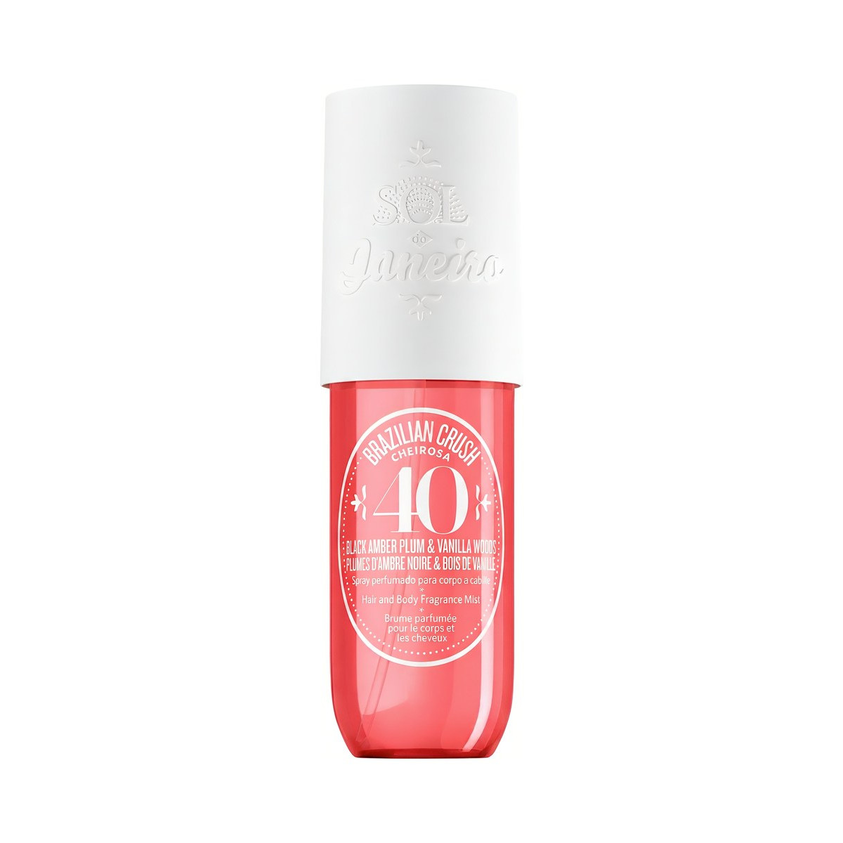Парфумований міст для тіла та волосся Perfume body mist Black amber plum and vanilla woods 40