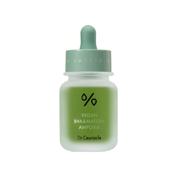 Ампульна сироватка з BHA кислотою та екстрактом матча Vegan bha and matcha ampoule
