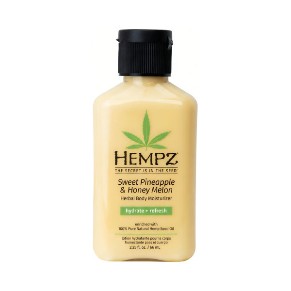 Зволожувальний лосьйон для тіла у міні форматі Herbal body moisturizer travel size Weet pineapple and honey melon