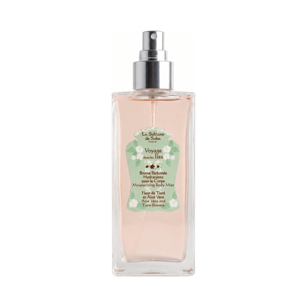 Зволожуючий спрей для тіла з ароматом квітки тіаре Body mist moisturizing Tahiti