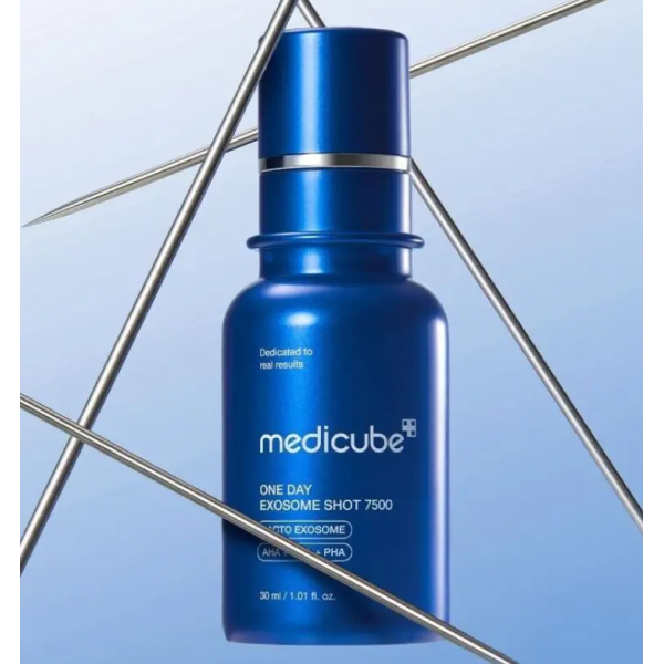 Інтенсивна сироватка з екзосомами та спікулами для звуження пор One day exosome shot pore ampoule 7500